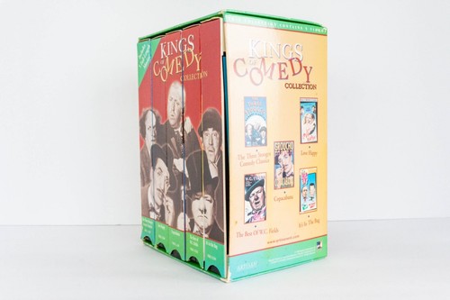 Kings of Comedy Collection VHS Stooges W.C. Fields Groucho Marx Benny Allen - Picture 5 of 12