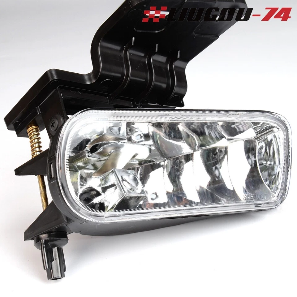 Fit For  00-06 Chevy Silverado Tahoe Suburban Bumper Fog Lights Driving Lamps - Image 4 of 4