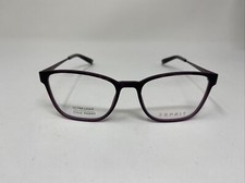 ESPRIT ULTRA LIGHT EYEGLASS FRAME ET 33421 577 PURPLE 52/17/140 I807