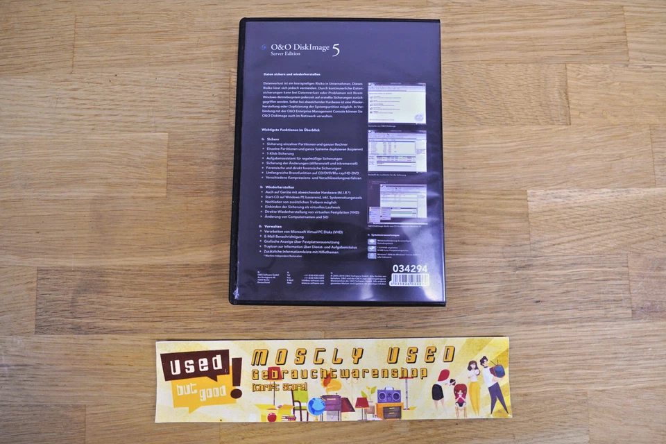 O&O DiskImage 5 - Server Editon - CD | OVP | NOS | NM- - Bild 2 von 4