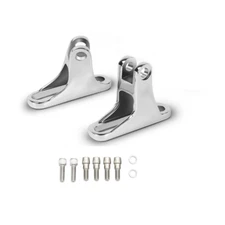 Rear Passenger Foot Floor Boards Brackets For Harley Touring Street Glide 93-25