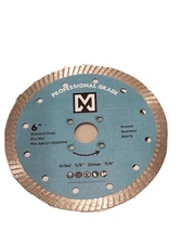 6" cutting diamond blade for granite quartz marble professional grade