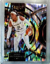 Arike Ogunbowale 2024 Panini Select WNBA Premier Silver Flash Prizm- #155 Wings