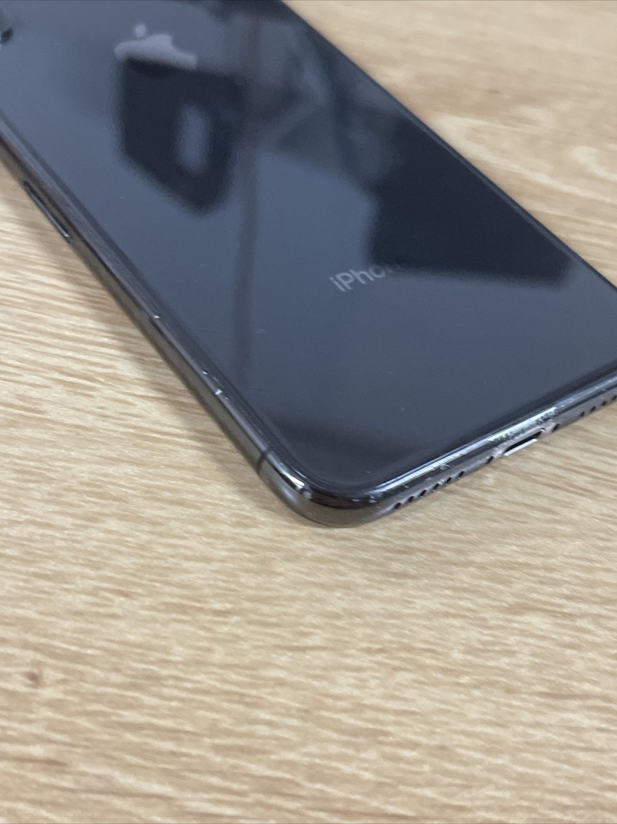 iPhone X Back Housing Replacement Black Space Gray Frame W Small