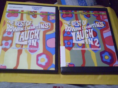 (2) The Best of Rowan & Martin's Laugh-In DVD Lot: Volumes 1 & 2