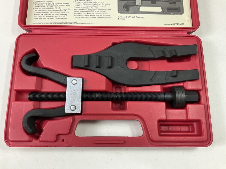 USED 37 OEM TOOLS 27035 Coil Spring Compressor Tool eBay