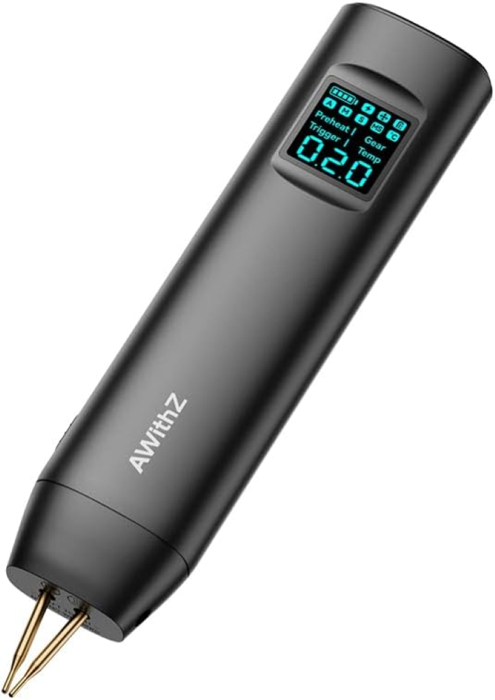 Saldatrice a Punti per Batterie,AWithZ Saldatrice a Punti H2, 99 livelli, displa