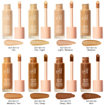 1 E.L.F. Halo Glow Liquid Filter -Complexion Booster 