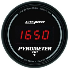 Autometer Z Series 52mm 0-2000 Deg F Digital Egtpyrometer Gauge
