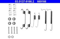 ATE 03.0137-9166.2 ZubehöRsatz, Bremsbacken FüR Opel