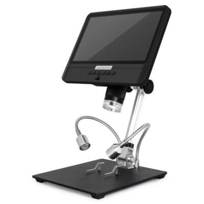 Andonstar AD208 2MP USB Digital Microscope 5X-260X With 8.5'' LCD 1080P tps