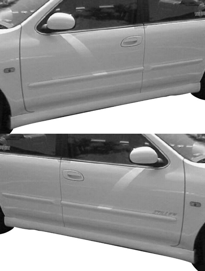 Fits 00-03 Nissan Maxima Stillen Urethane Rocker Panel Side Skirts