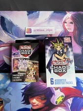 Yugioh Chaos Box 6 Pack Limited Holiday Edition Chaos Mini Box Bundle 🔥