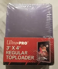 25pk Ultra Pro 3 X 4 Top Loader Card Holder for Baseball/Football/Basketball New