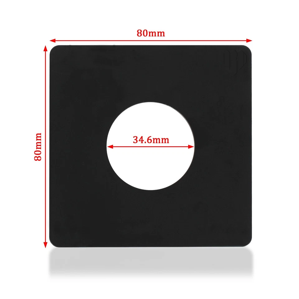 New Compur Prontor Copal #0 Lens Board 80x80mm For Horseman 45FA 45HD VH-R - Image 2 of 4