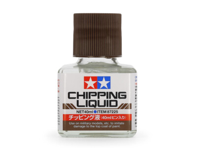 CHIPPING LIQUID for CHIPPING EFFECT 40ml #87225TAMIYA