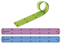 Maped M279210 Lineal Twist'n Flex - 20 Cm, Sortiert, Im Kunststoff-Etui