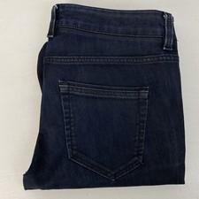 Massimo Dutti Womens Dark Blue Ankle Skinny Stretch Jeans Size 30 GUC JHA9MD2