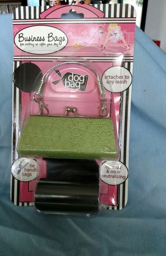 Dog Bag Business Bags Green Purse and Black Bags, - Picture 1 of 3