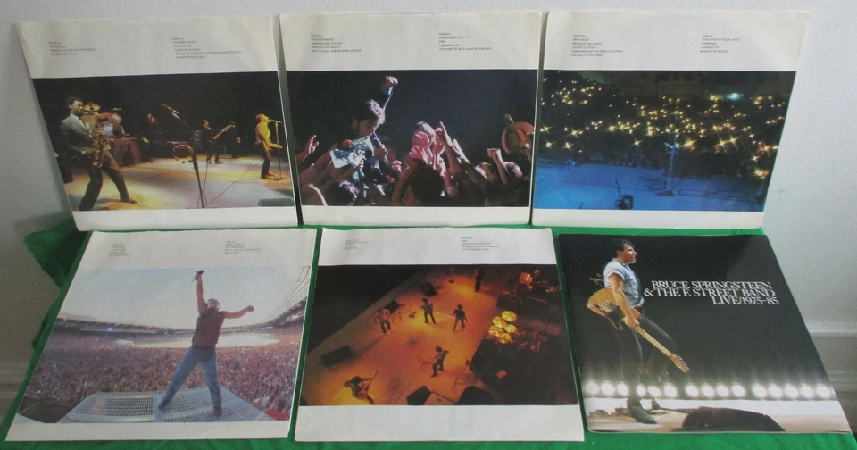 Bruce Springsteen E Street Band Live Vinyl 5 LP Box Set C5X 40558 & Booklet - Image 2 of 4