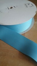 Ribbon Soft Baby Blue 1 1/2" Grosgrain bows crafts lanyards 5 Yards