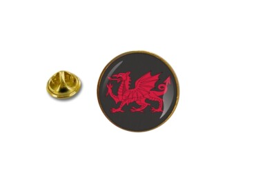 pins pin badge pin's metal with butterfly clip dragon wales
