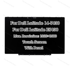 14" FHD LCD Touch Screen Panel Assembly Display For Dell Latitude E7430 2-in-1