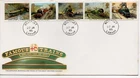 GB - First Day Cover - 1985 Famous Trains - U/A Fine CDS Pmk Westport Lanark