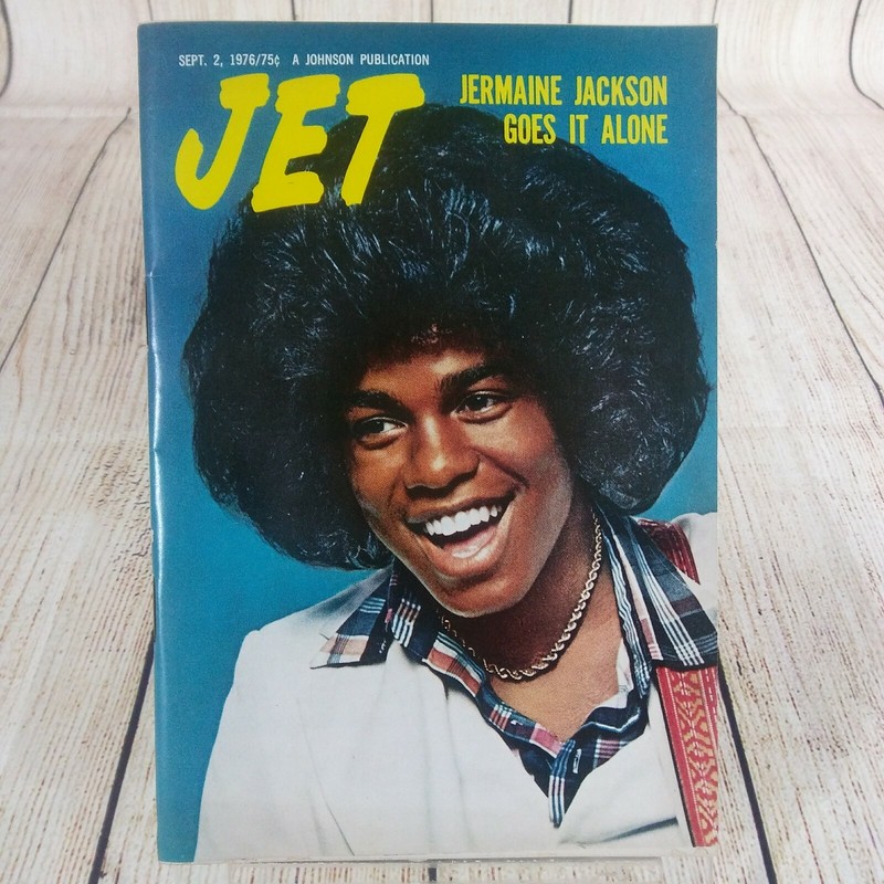 JET MAGAZINE | SEPT. 2, 1976 | JERMAINE JACKSON GOES IT ALONE