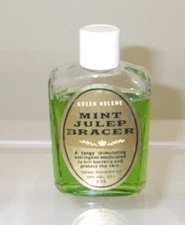 Vintage Queen Helene Bottle Mint Julep Bracer Penetrating Astringent Skincare