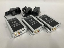 Lot of 3 Crestron HD-RX4-C-B Shielded Twisted Pair HDMI Receiver w/ power supply