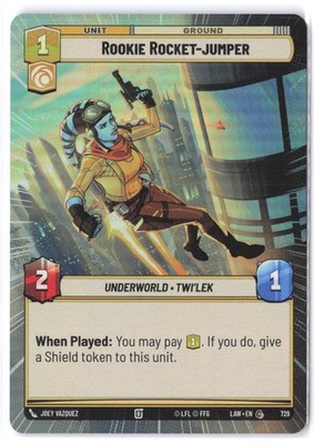 Rookie Rocket-jumper (Hyperspace Foil) 729 NM Foil A Lawless Time