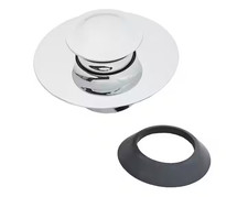 Everbilt 1.65 in. Tub Stopper Remodel Kit in Brushed Chrome