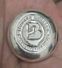 2022 Bunker Bullion 1 Oz Cast Poured Silver Button 999 Fine Silver!! Beauty!