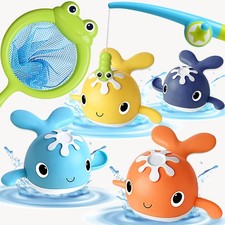 Magnet Fishing Game Bath Baby Toy for 1-3 4-8 Year Old Toddler Boys Girls,Gif...