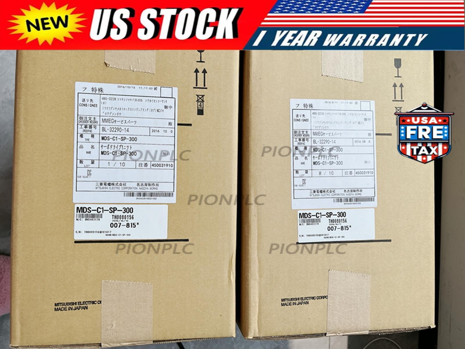 1PC New Mitsubishi MDS-C1-SP-300 Servo Drive MDSC1SP300 Expedited shipping