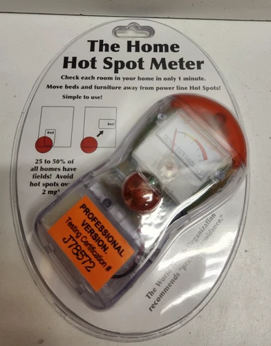 NEW IN PACKAGE! TECHNOLOGY ALTERNATIVES CORP THE HOME HOT SPOT METER EMF SENSOR