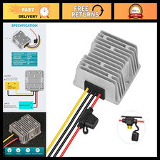 20A 240W DC-DC Voltage Reducer 24V 36V 48V to 12V Converter for Golf Cart, Water