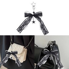Aesthetic Keychain Charms,Bows Keychain for Women Bag Purse Handbags Charms