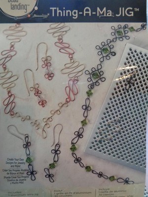 Bead Landing Thing-A-Ma Jig Create Your Own Jewelry Designs