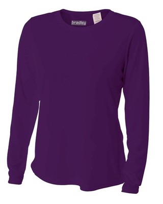 Bradley Women's Casual Fit Long Sleeve Rash Guard Swim Shirt with UV Protection