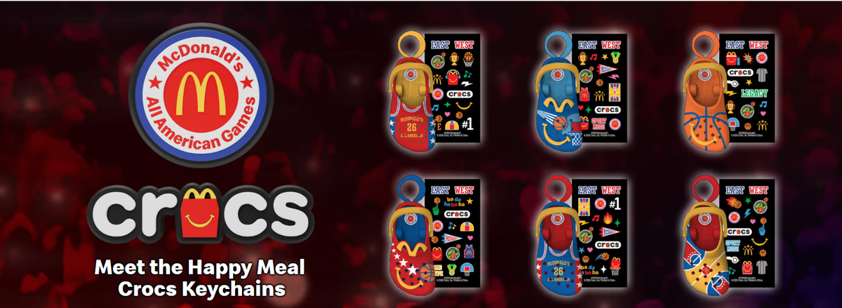 2026 McDONALD'S Crocs All American Games Basketball HAPPY MEAL