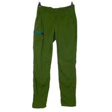 REI Co-op Trailmade Pants Womens Size 2 Green Nylon Stretch Hiking Gorpcore