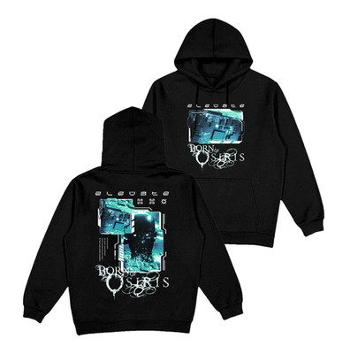 Born Of Osiris Elevate Hoodie Unisex Gift Full Size Black BT702