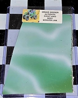GRAVE DIGGER EVENT / RACE USED FIBERGLASS BODY MONSTER JAM GD63