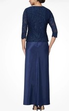 sachin and babi light blue dress Women's Alex Evenings Midi Dresses main image 1