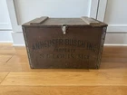 Vintage Budweiser Wooden Crate Box Centennial 1876-1976 Anheuser-Busch Beer