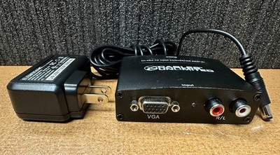 Cables Unlimited VGA & Stereo Audio to HDMI Converter   Pro A/V Series
