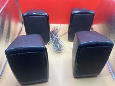 Samsung PS-FZ320 Home Theater Speakers Set of 4 Black 3  Untested