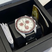 Omega [USED Excellent] OMEGA x Swatch Moonswatch Mission to Pluto SO33M101 With Box JP